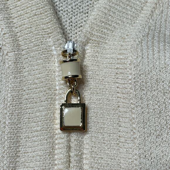 St. John Basics Zip Up Sweater - Picture 7 of 7